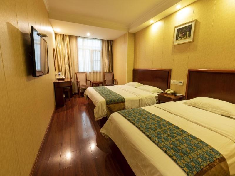 Greentree Inn Jiangsu Wuxi New District Shengang World Express Hotel Exterior photo